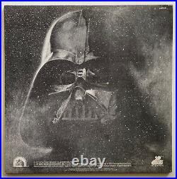 ORIGINAL Vtg 1977 STAR WARS Movie Soundtrack RECORD Vinyl 2 Lp w POSTER & INSERT