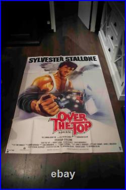 OVER THE TOP Stallone French Grande Vintage Movie Poster Original 1987