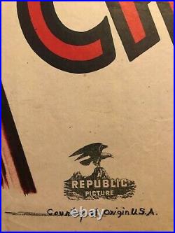 Original 1949 RANGER OF CHEROKEE STRIP Movie Poster Limited Edition 49/593-38782