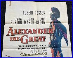 Original 1956 ALEXANDER THE GREAT VINTAGE MOVIE POSTER, CineMasterpieces