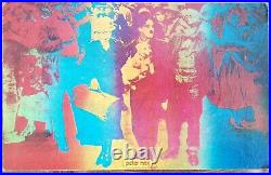 Original 1967 PETER MAX Postcard Our Gang Vintage Charlie Chaplin 5x8 Unposted