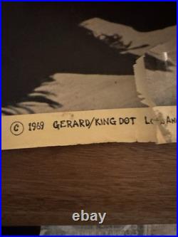 Original 1969 Easy Rider Chopper poster Peter Fonda Dennis Hopper Vintage