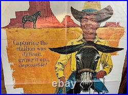 Original 1969 Vintage Disney Movie Poster 1-sheet Hang Your Hat on The Wind