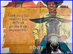 Original 1969 Vintage Disney Movie Poster 1-sheet Hang Your Hat on The Wind