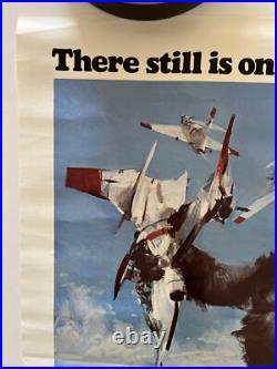 Original 1976 King Kong Advertisement Movie Poster 70s Paramount Pictures