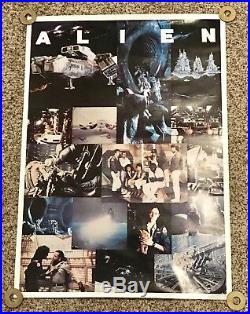 Original 1979 ALIEN Film/Movie Poster 28x20 Dargis SCARCE