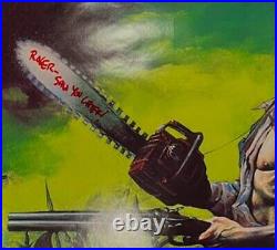 Original 1992 Vintage Army of Darkness #1 US One Sheet Poster, signed/Inscribed