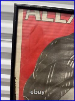 Original Alexander The Man Who Knows Original Vintage Poster With Framed READ