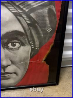 Original Alexander The Man Who Knows Original Vintage Poster With Framed READ