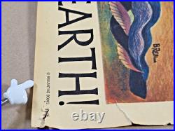 Original Come to Middle Earth! Ballantine Books Poster Barbara Remington Tolkien