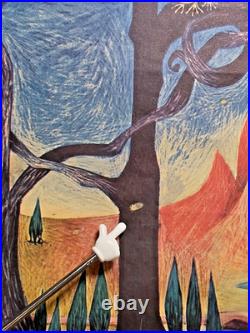 Original Come to Middle Earth! Ballantine Books Poster Barbara Remington Tolkien