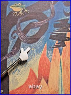 Original Come to Middle Earth! Ballantine Books Poster Barbara Remington Tolkien