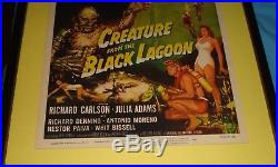 Original Creature From The Black Lagoon 1954 Vintage Window Movie Poster