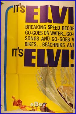 Original Movie 6 Sheet Poster Elvis Presley'CLAMBAKE' 1967 MINT CONDITION