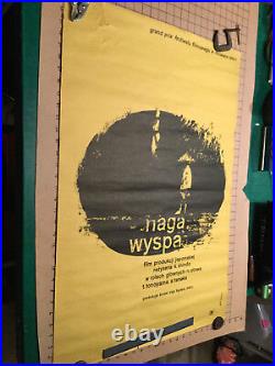 Original POLISH FILM POSTER NAGA WYSPA 1962