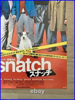 Original SNATCH Japanese B2 Movie Poster