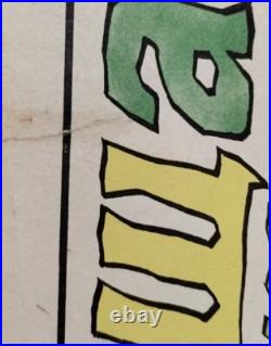 Original Soviet vintage film poster. O Lucky Man! USA. Anderson