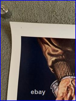 Original Vintage 1980 Maniac 27x41 Poster One Sheet Joe Spinell William Lustig