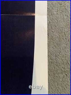 Original Vintage 1980 Maniac 27x41 Poster One Sheet Joe Spinell William Lustig