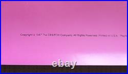 Original Vintage 1987 Dennis the Menace Movie Theater Poster 36 x 19.75