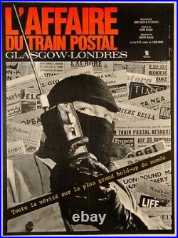 Original Vintage French Movie Poster L'Affaire du Train Postal 1963