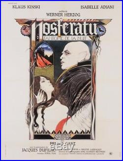 Original Vintage French Movie Poster Nosferatu Vampire Herzog