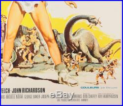 Original Vintage French Movie Poster Un Million D'annees Avant J. C. 1966