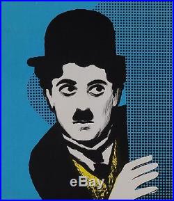 Original Vintage French Movie Poster for Charlie Chaplin Le Kid by Leo Kouper