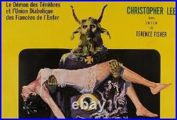 Original Vintage French Movie Poster for LES VIERGES DE SATAN 1968