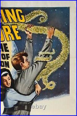 Original Vintage Movie Poster MUTINY IN OUTER SPACE Folded One Sheet Original Vintage Movie Poster MUTINY IN OUTER SPACE Folded One Sheet