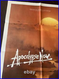 Original Vintage Movie Poster One Sheet Cinema Apocalypse Now Vietnam Duvall