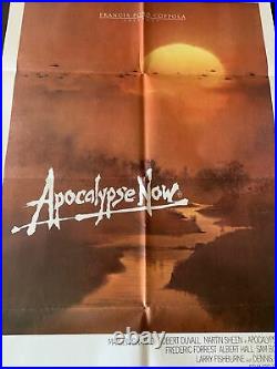 Original Vintage Movie Poster One Sheet Cinema Apocalypse Now Vietnam Duvall