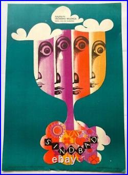 Original Vintage Movie Poster RUDOLF ALTRICHTER SINDBAD MOVIE