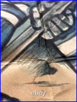 Original Vintage Poster FROM CHAMPIONSHIP COMPETITIONS HOCKEY SPORTS 1950s