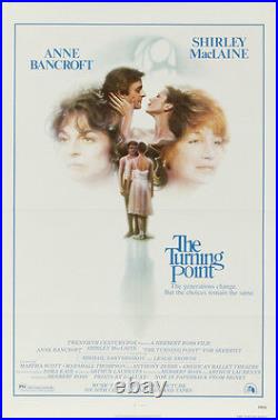 Original Vintage Poster Movie The Turning Point Anne Bancroft Film MacLaine 1977