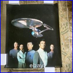 Original Vintage Poster Star Trek Cast Crew 1979 Television Movie Paramount Pic