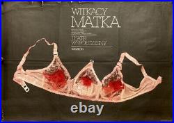 Original Vintage Poster T. BOGUSLAWSKI WITKACY MOTHER -THEATER -POLAND- 1985
