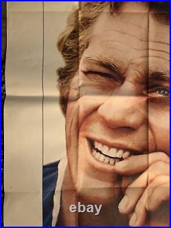 Original Vintage Poster The Reivers Steve McQueen Original Movie Three Sheet