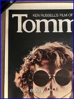 Original Vintage Poster Tommy The Movie The Who rock music/ Movie Memorabilia
