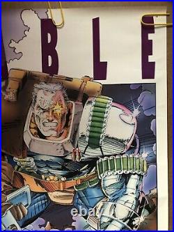 Original Vintage Poster cable 1993 Marvel Entertainment Movie Memorabilia