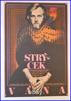 Original Vintage Soviet Film Poster Strycek Vana 1971 (22x32,5)