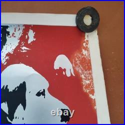 Original Vintage Soviet Movie Poster 1977 White Bim black ear