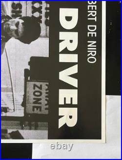 Original vintage movie poster from the classic film Taxi Driver, featuring Rober