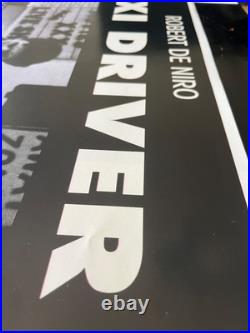 Original vintage movie poster from the classic film Taxi Driver, featuring Rober