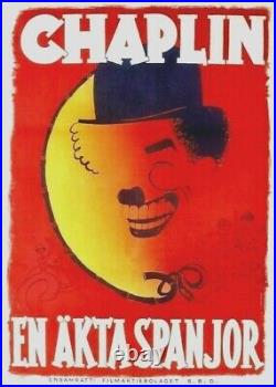 Original vintage poster CHAPLIN A REAL SPANIARD c. 1950