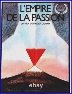 Original vintage poster EMPIRE OF PASSION JAPAN FILM 1978