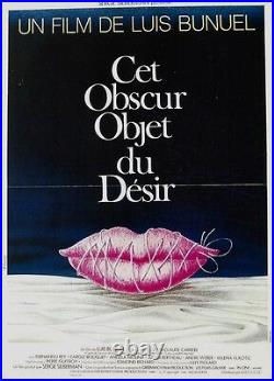 Original vintage poster OBSCUR OBJET DU DESIR FILM 1977