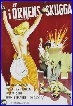 Original vintage poster SHADOW OF THE EAGLE FILM c. 1950