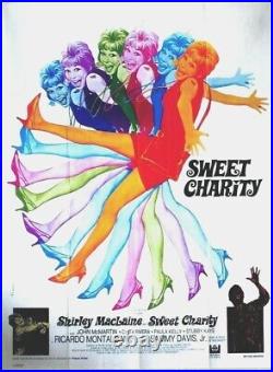 Original vintage poster SWEET CHARITY SHIRLEY MACLAINE 1969