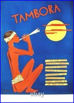 Original vintage poster TAMBORA EAST INDIA FILM 1939